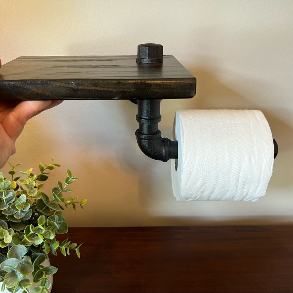 Industrial & Rustic Toilet Paper Holder